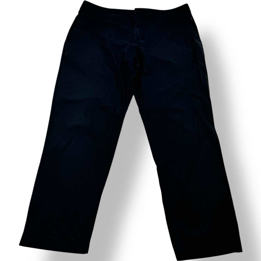 Lululemon Black Carry On Pant Drawstring Waist‎ Zipper Men's Size 36x27
